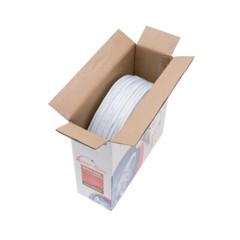 100ft Speaker Cable CL2 Rated 12AWG 12/2 In-Wall Stereo Audio Indoor Wire White