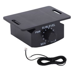 6 Pin Universal Bass Control Knob For Car Amplifier Black Excellent
