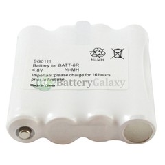 2 Two-Way Radio Rechargeable Battery for Midland LXT-345 376 385 420 440 460 490
