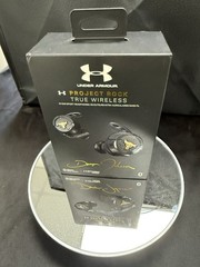 JBL UNDER ARMOUR PROJECT ROCK WIRELESS BLUETOOTH BLACK/GOLD EARBUDS 🔥💥🔥