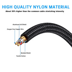 USB C to 2 Male RCA Audio Stereo Cable, 3.3 FT USB Type C to 2-Male RCA Adapt…