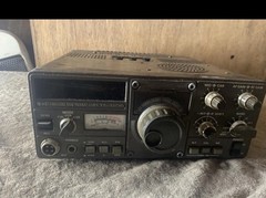 Kenwood TS-120S v Ham Radio Transceiver SSB/CW VOX Mono Band Black/Untested