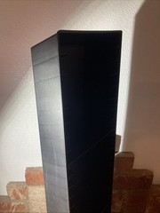 Vintage Laserline 25 VHS Tape Tower Storage Rack Black Plastic Video Movie Tower