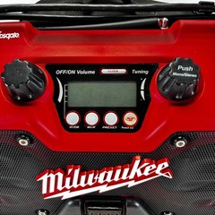Milwaukee Job Site Radio 49-24-0280 HEAVY DUTY Powered By Rockford Fosgate