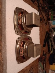 Akai x-1800SD Reel-to-Reel Speakers 10F3-3AP 8-OHM 5-watt