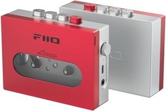 FiiO CP13 Portable Cassette Tape Player w/3.5mm Earphone Jack (Red/Silver)