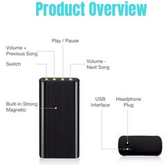 16G Voice Recorder W/Intelligent Noise Reduction No Radiation&No Vibration