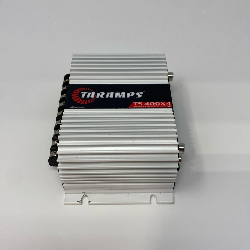 Taramps TS 400×4 V2 4-Channel Car Amp 400W RMS Silver/Black Small