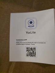 YsxLite IP/Network Indoor Security Camera Wi-Fi MicroSD Slot Remote Monitoring