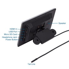 10‘’ Android 9.0 Headrest Monitor Video Player for Car TV Touch Screen WiFi//USB