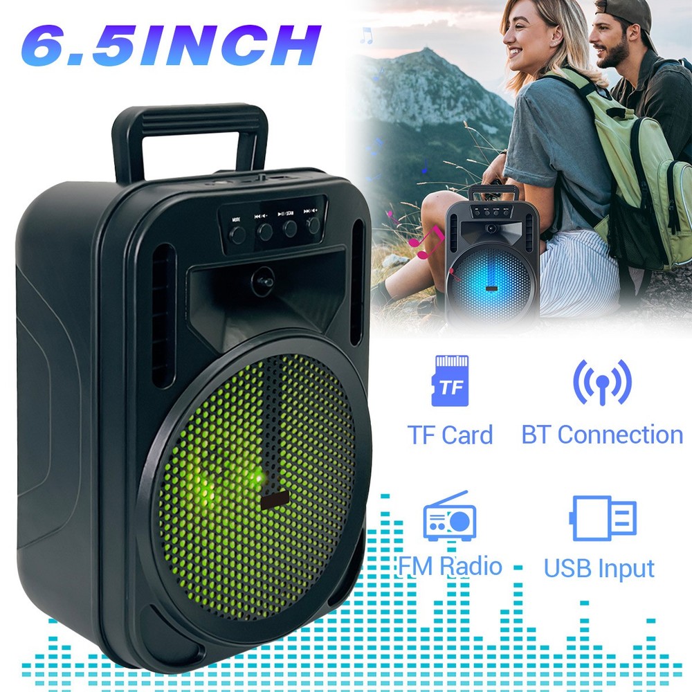 New 4000W Bluetooth Speaker Sub woofer Portable Heavy Bass Sound System Party DJ
