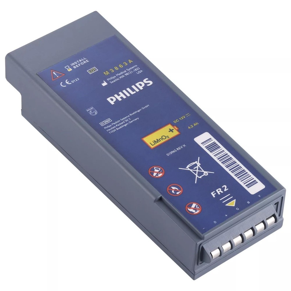 2030-12 New M3863A Battery For Philip FR2 FR2+ M3840A, M3860A,M3841A ,M3861A