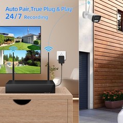 10CH 5MP NVR IP Network Security Video Recorder H.265+ Remote APP