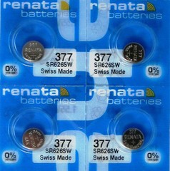 4 Renata 377 SR626SW 376 SR626 AG4 LR626 LR66 606 SR66 177G4 Silver OX Battery