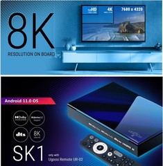 Ugoos SK1 8K Android TV Box – Powerful Streaming and Multimedia Hub