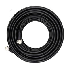 50Ft LMR400 Antenna RF Coaxial Jumper Cable PL259 UHF Male to Male For Ham Radio
