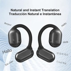Lightweight AI Translation Earbuds – 135 Languages, 40 Hours Wireless Experience