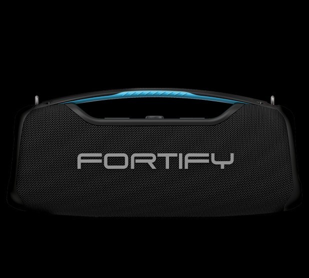 Veho Fortify MZ-9 Portable 100 W Bluetooth Speaker w/ AUX Strap Black/Blue
