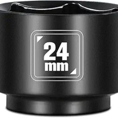 24mm Low Profile Oil Filter Socket, 3/8″ Drive 6-Point Oil Filter C Size: 24mm