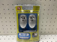 Allstar My Lil’ Reminder Digital Voice Recorder 2 Piece Keychain Light Silver TV