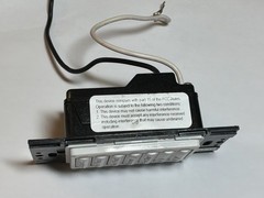 Lutron RALB-5W-AO RadioRA 5-Button Wall Large-Button Master Control