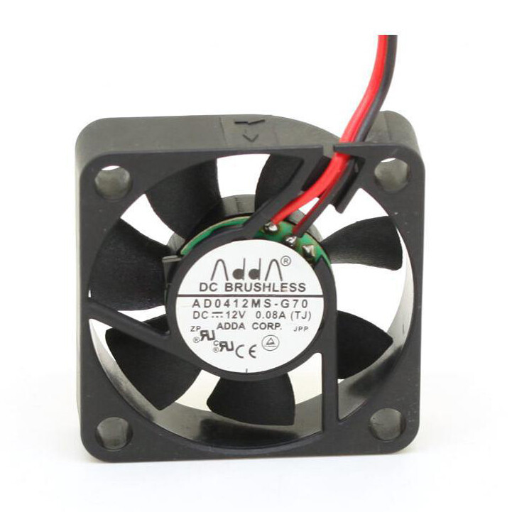 ULTRA QUIET FAN 40mm x 10mm 12VDC, 0.08A, AUDIOPHILE, TUBE AMPLIFIERS, HI-FI