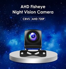 AHD Car Rear View Reverse Camera Adjustable Parking Backup Cam 170° Night Vision