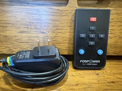 FosPower 5 Ports HDMI Switch with remote, power supply & cables-tested