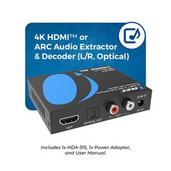 OREI HDMI Audio Extractor ARC 4K 60Hz