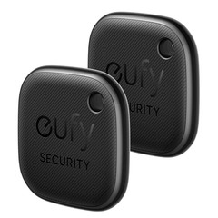 eufy SmartTrack Link, 2-Pack, iOS Only, E87B0011-4, Black, Brand New