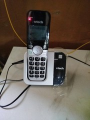 VTech VG231-3 Cordless Phone 3 Handset DECT 6.0 Caller ID Big Buttons Speaker