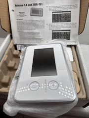 2GIG Wireless Touch Screen Keypad (2GIG-TS1) Missing Back Cover UNTESTED