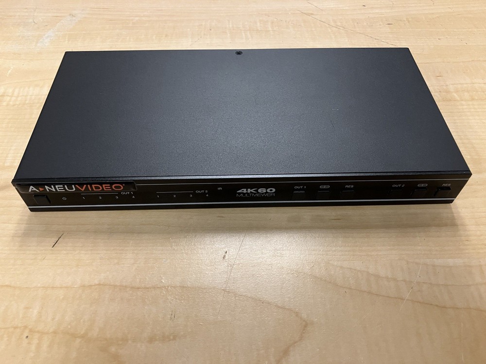 A NeuVideo ANI-PIP-42UHD 4×2 4K60 UHD Multiviewer Seamless Video Matrix Switcher