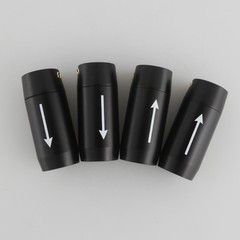 4pcs 46mm Aluminium HiFi Speaker Pants Y Splitter for RCA Bi-Wire Cable DIY