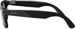 Ray-Ban Meta Wayfarer Meta Black AI Glasses with Green Lenses