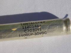Tantalex Capacitors 1400UF 30Vdc (Lot of 20pcs)