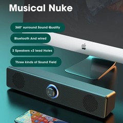 Surround Sound Bar Wireless Bluetooth Stereo Speakers Soundbar TV Home Theater