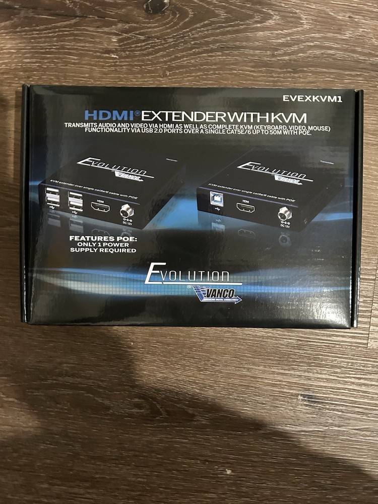 Vanco Evolution HDMI Extender – EVEXKVM1