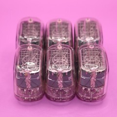 6x NOS IN-12A Nixie Tubes Same Date / Tested / 100% Working / Soviet / 6pcs