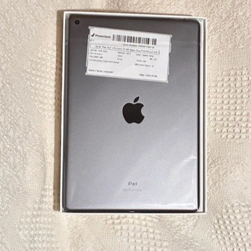 Apple iPad 7th Gen 10.2″ 128GB WiFi Space Gray A2197