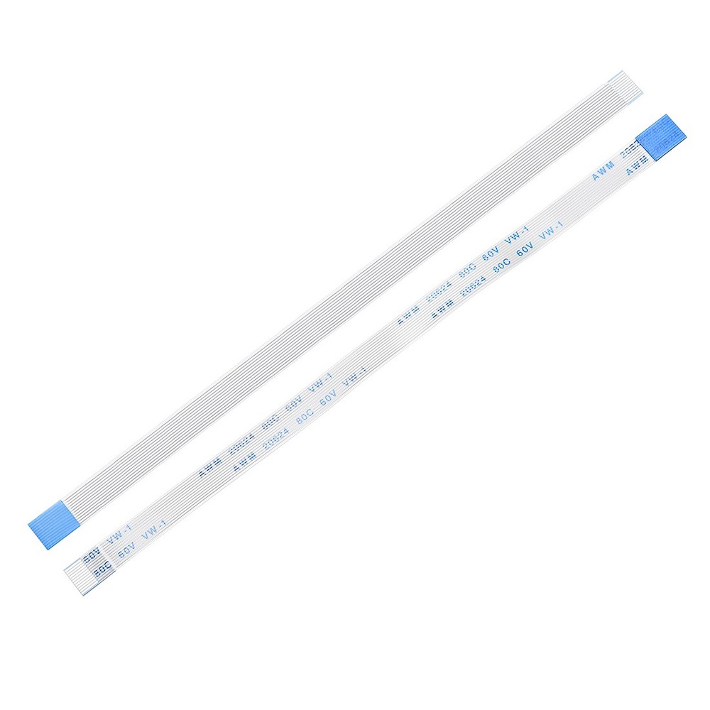 Flexible Flat Cable, 12 Pins 0.5mm Pitch 150mm FPC FFC Ribbon Cable 10Pcs(B Type