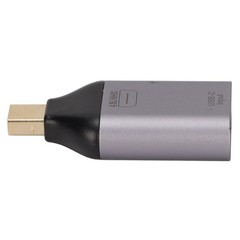 4K 60Hz USB C Female to Mini Displayport Male Adapter Converter and PD Power
