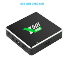 UGOOS X5m PRO TV Box Android 14 Amlogic S905x5m 4G 32G WiFi AV1 H.265 4K TV Box