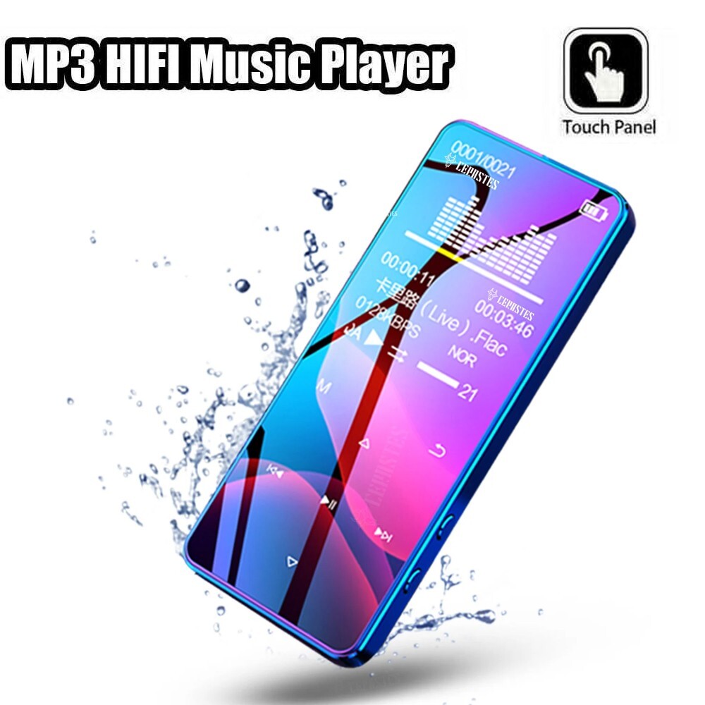 Support 128GB MP4/MP3 Player Bluetooth Lossless Music FM Radio Recorder Sport