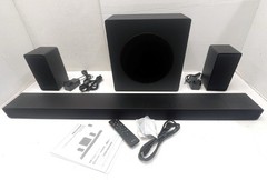 Hisense AX700 5.1.4 CH Dolby Atmos Soundbar with Wireless Subwoofer
