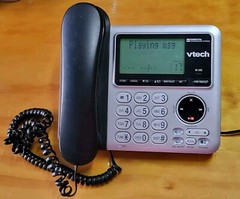Vtech Model CS6649 Corded Phone Messaging Answering Machine