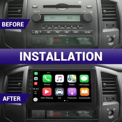 Apple Carplay For Toyota Tacoma 2005-2013 Android 15 Car Stereo Radio navigation