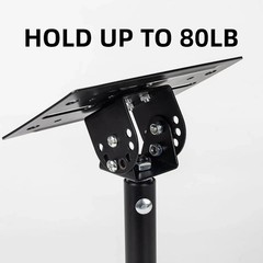 Heavy Duty Speaker Wall, Ceiling, or Shelf Mounts Support up to 80Lb | Speaker B