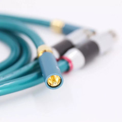 Pair OCC Copper Conductor Cord XLR to RCA HiFi Audio Extension Interconnect Wire