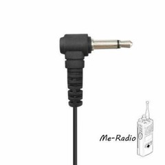 3.5mm Listen Only Acoustic Headset Earpiece Compatible with 1Pin Handheld Radio